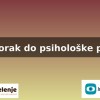 Prvi korak do psihološke pomoč