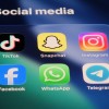 tikotk, snapchat, instagram, facebook, whatsapp, telegram
