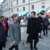 matjaz-han, robert-golob, asta-vrecko, sprehod-koalicije
