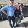 Org. Andrej Pungerčar in novinarka pri Dol. listu Karmen Horvat.jpg