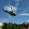 delovna-nesreca, padec-z-lestve, helikopter