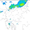 Radarska slika padavin