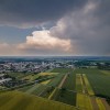 neurje, dron, nevihta, dež, padavine, murska-sobota, oblaki