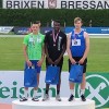 Nejc Meglič uspešno tudi proti leto dni starejšim atletom