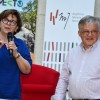 Renata Novak Zupančič in predavatelj prof. dr. Vojko Kavčič