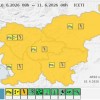Oranžno vremensko opozorilo za severni regiji