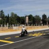 Postajališče na Seidlovi cesti pri pokopališču je zarisano na cesti