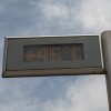 vreme termometer vročina 45 stopinj Celzija