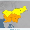 Oranžno opozorilo velja za osrednjo in jugovzhodno Slovenijo