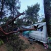 kamp-rapoca, nerezine, losinj, neurje