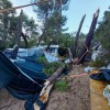 kamp-rapoca, nerezine, losinj, neurje