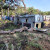kamp-rapoca, nerezine, losinj, neurje