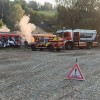pozar, vlak, prevalje