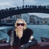 Madonna v Benetkah, kjer je znova pritegnila vse poglede.