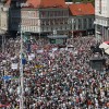 zagreb, protest