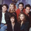 Matt LeBlanc, Lisa Kudrow, David Schwimmer, Matthew Perry, Courteney Cox in Jennifer Aniston so skup