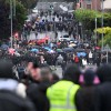 belfast, protest, shod