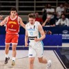 Jazon Krošelj na tekmi EP do 18 let proti Španiji