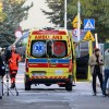 Poljska šola napad reševalno vozilo
