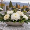ikebana, nagrobne-dekoracije, grob