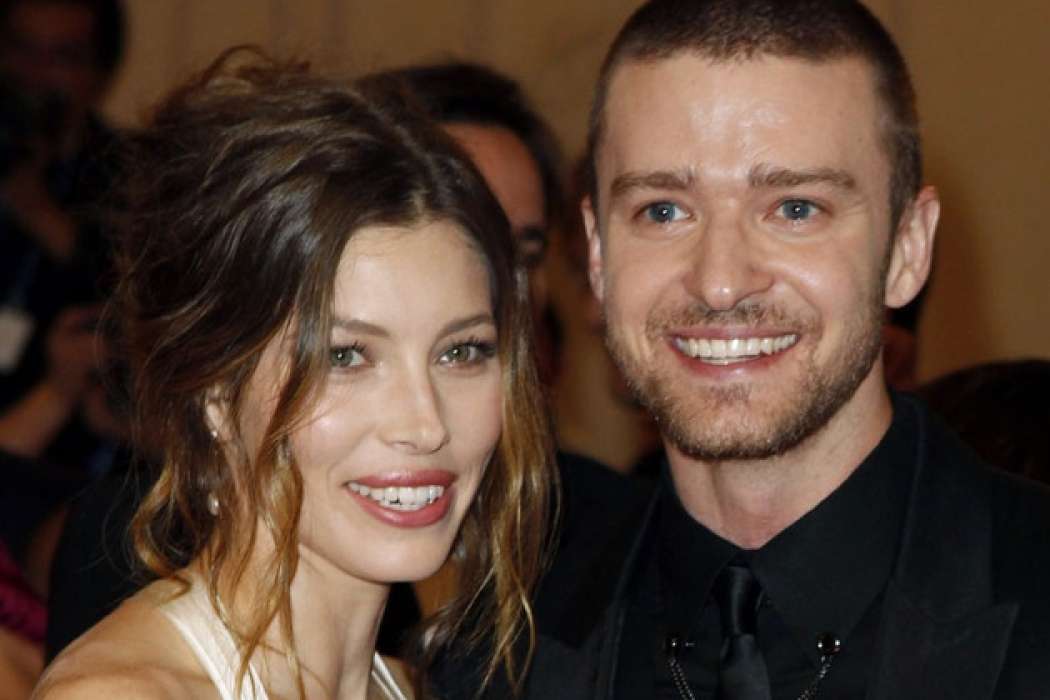 Justin Timberlake in Jessica Biel