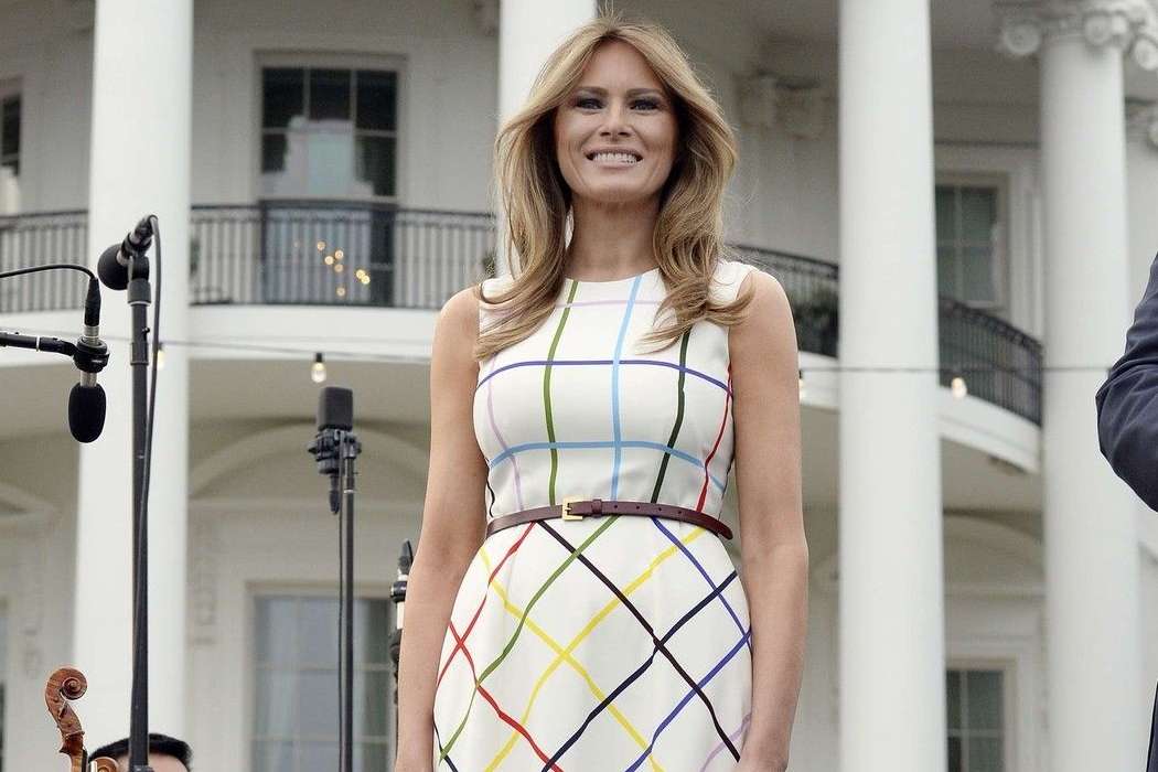 melania trump bela hiša piknik