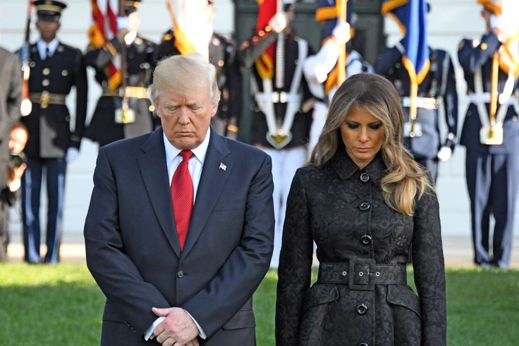 melania trump črna