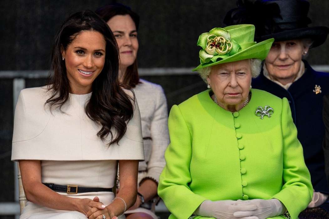 meghan markle, kraljica elizabeta II