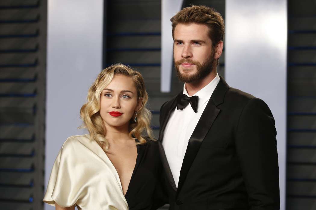 Miley Cyrus in Liam Hemsworth