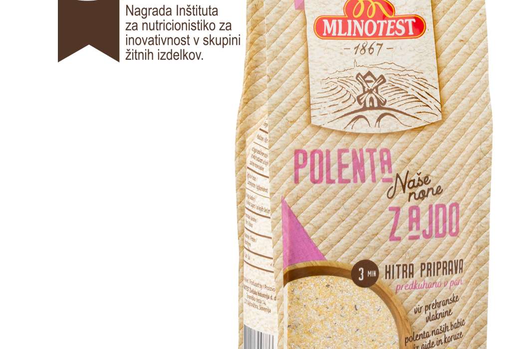 Mlinotets Polenta z ajdo znak inovacija leta -4