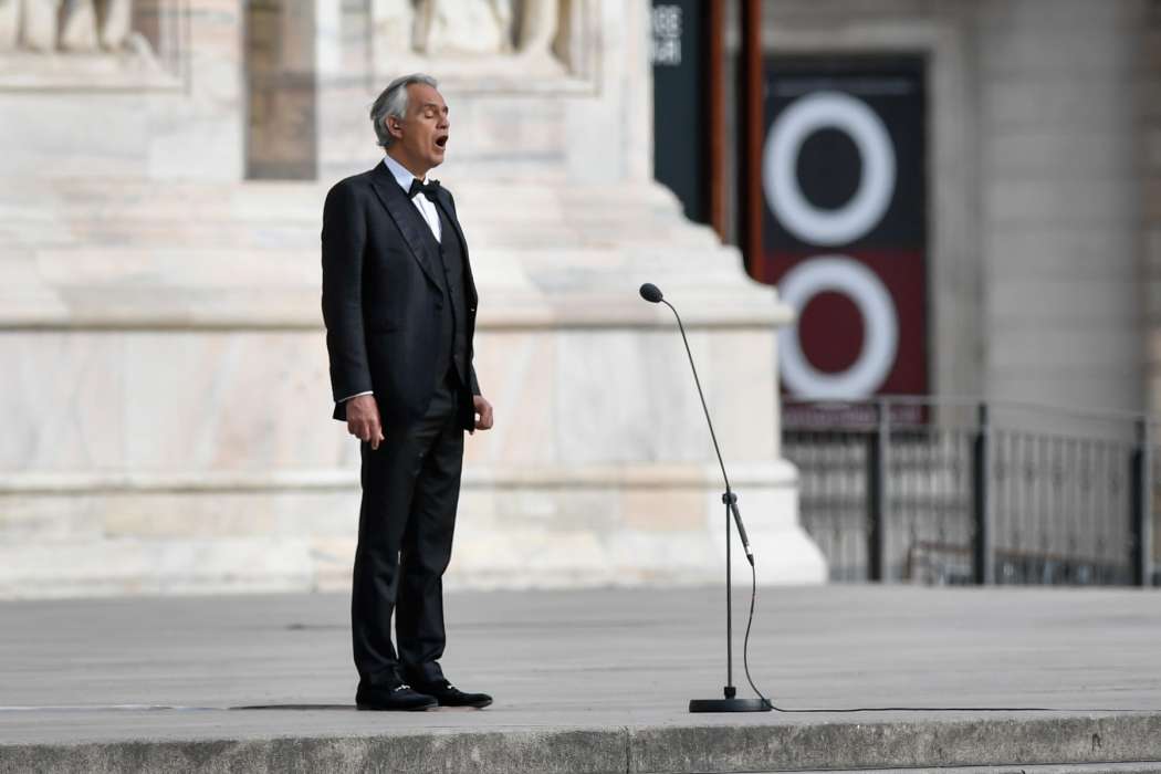 Andrea Bocelli, Milano