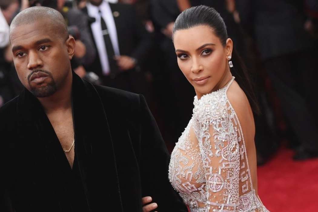 Kim Kardashian in Kanye West