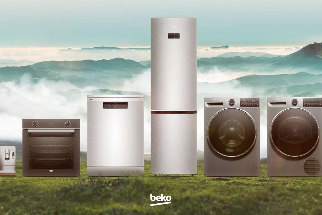 Beko Sustainability KV with Beko logo