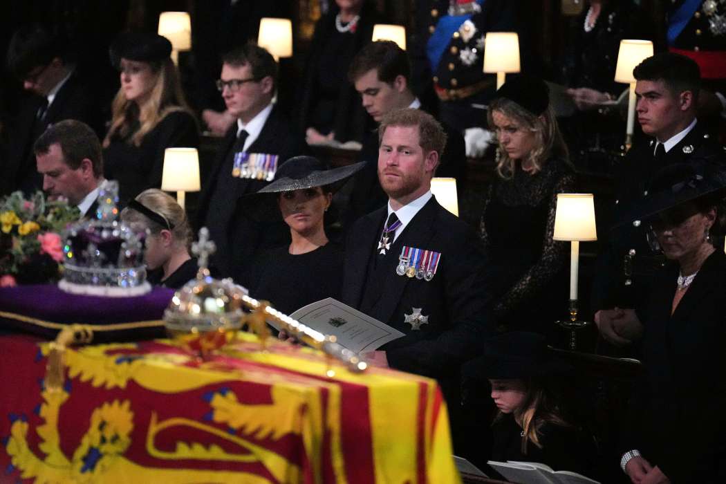 Princ Harry, pogreb