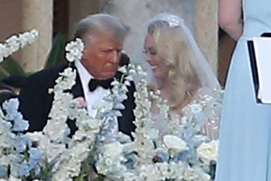 Donald in Tiffany Trump