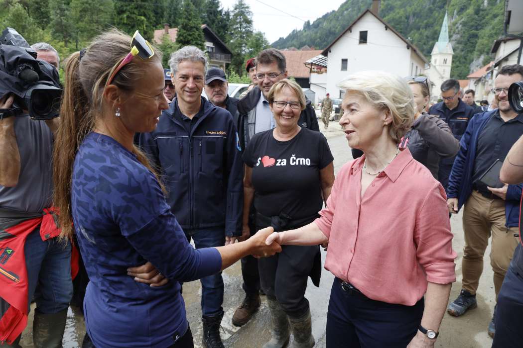 tina maze, robert golob, ursula von der leyen, robert golob