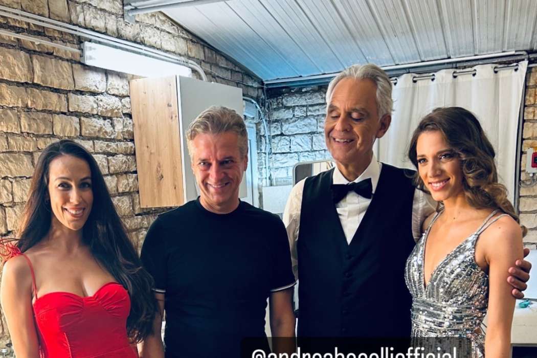 Tina Gaber, Robert Golob, Andrea Bocelli, Monika Avsenik