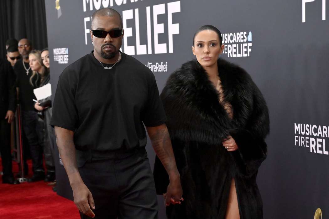 kanye-west-in-bianca-censori, grammy-2025