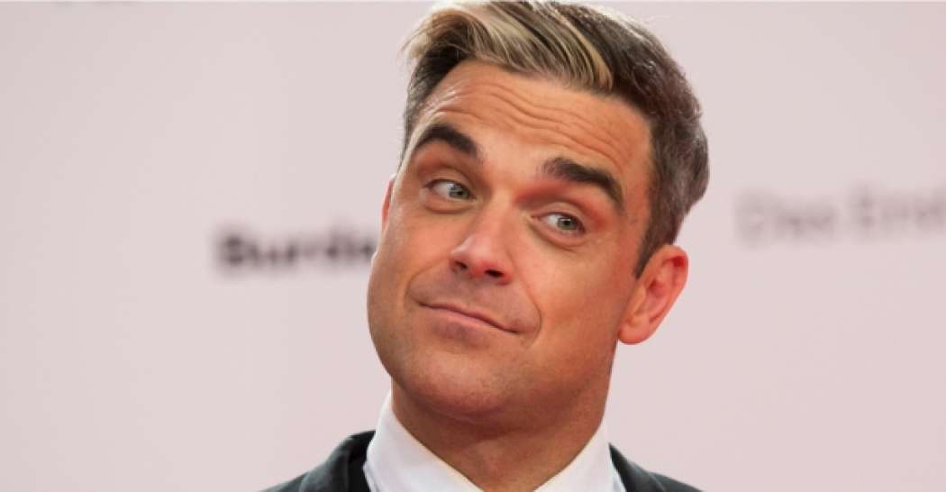 Slavni britanski glasbenik Robbie Williams