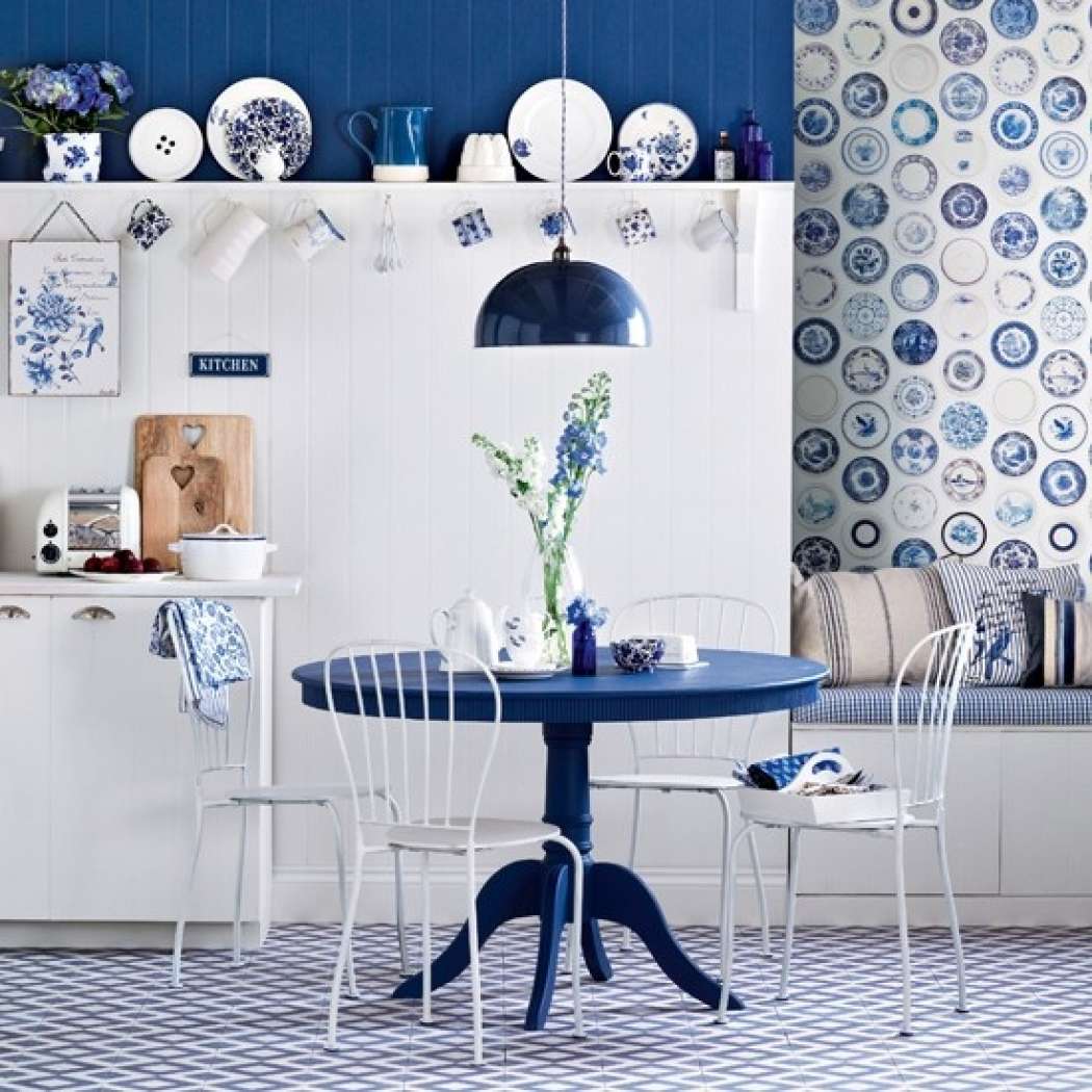 Royal-Blue--White-Dining-Ideal-Home-Housetohome