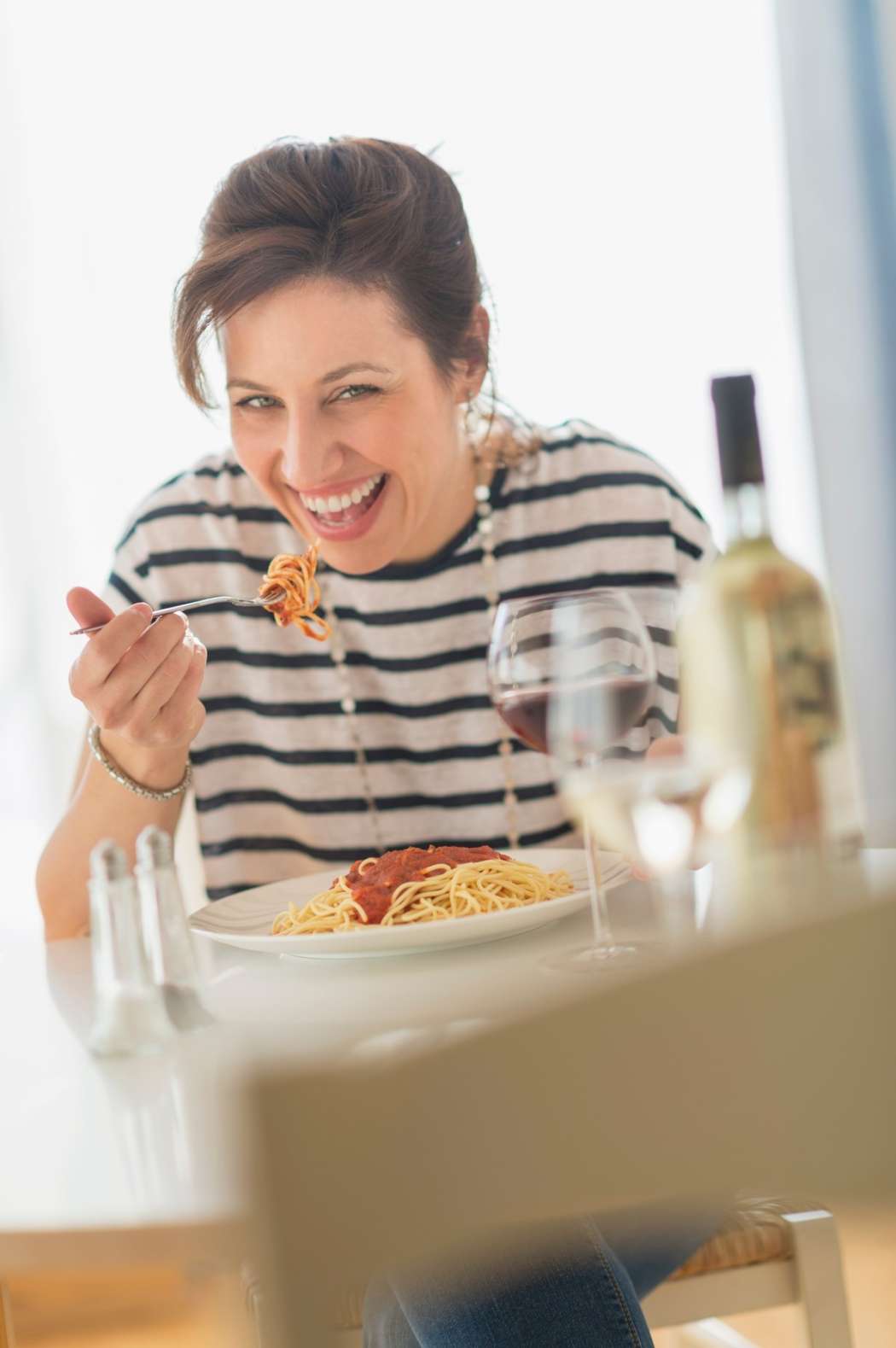 špageti ženska večerja 