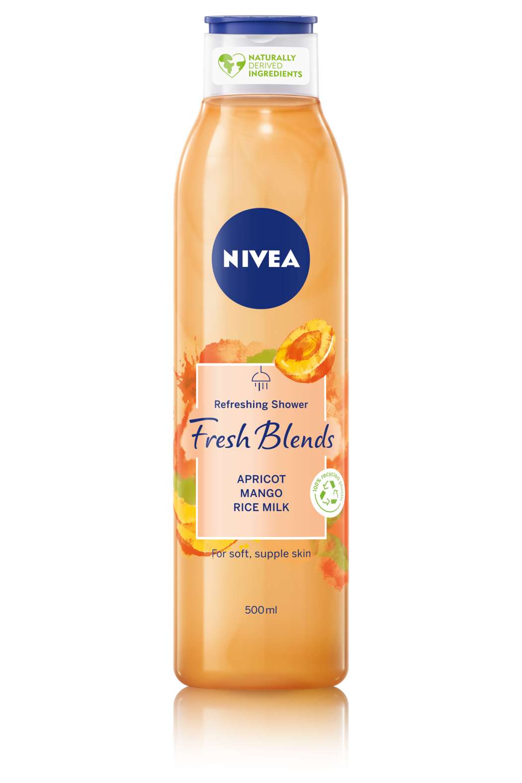 Gel za tuširanje NIVEA Fresh Blends Apricot