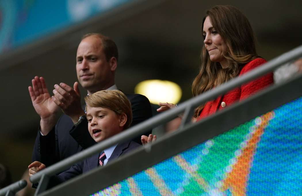 Princ William, princ George Kate Middleton