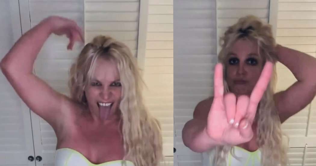 Britney Spears na Instagramu, kjer velikokrat pokaže preveč ..