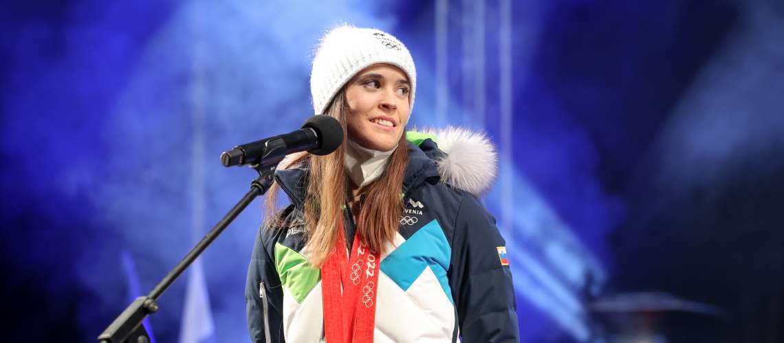 Olimpijska prvakinja Urša Bogataj bo postala mamica