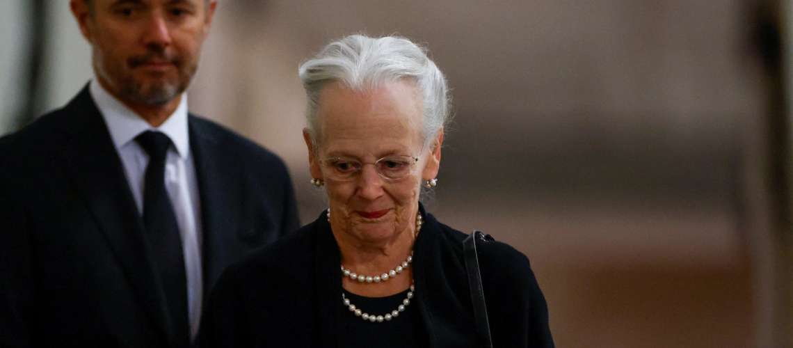 Danska kraljica Margareta dan po pogrebu zbolela
