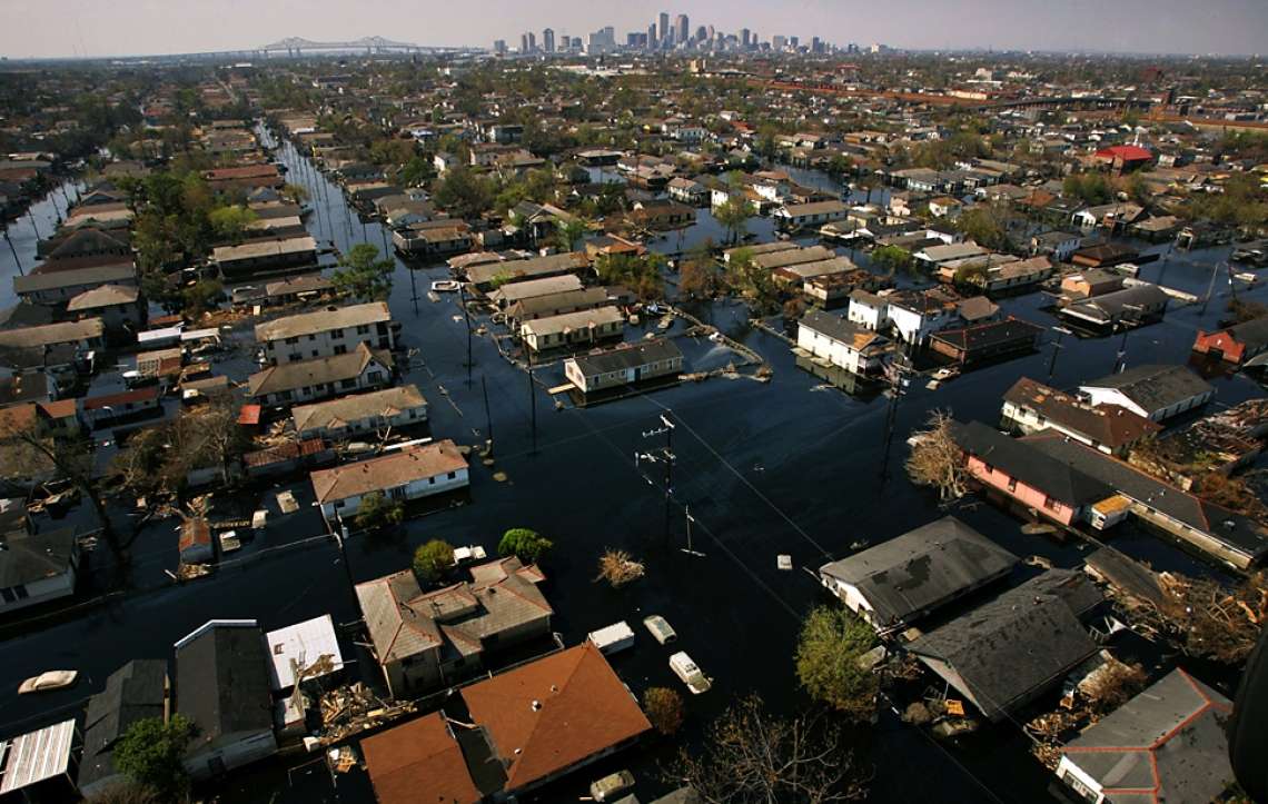 Штат Луизиана ураган Катрина
