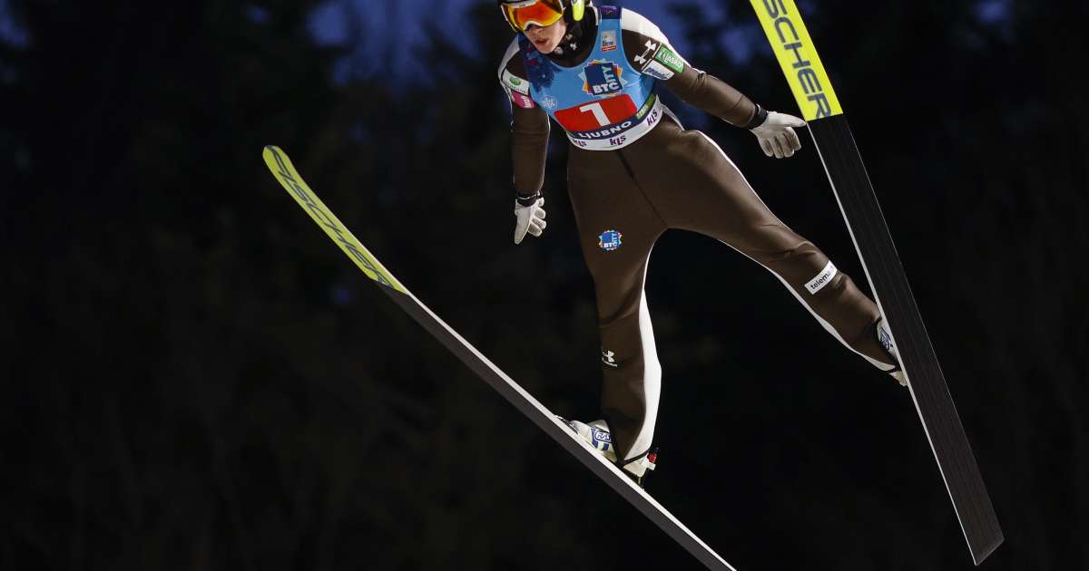 Urši Bogataj in Titisee das erste Podium der Saison