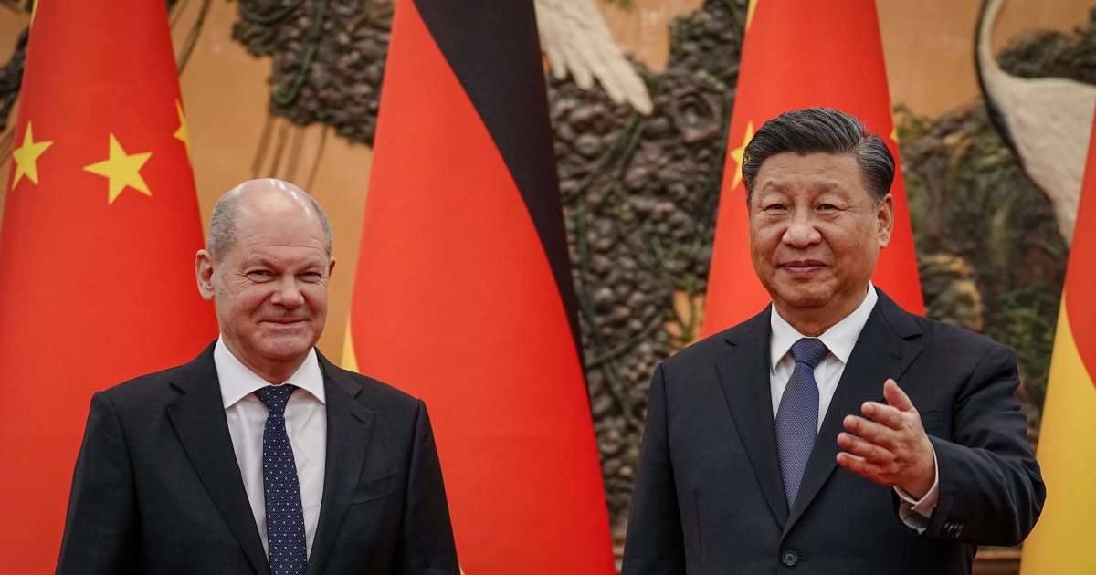 Die deutsche Bundeskanzlerin fordert China auf, Druck auf Putin auszuüben