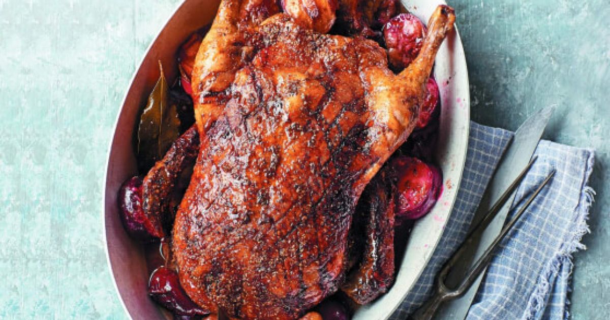 Pečena račka z ringloji - Svet24.si